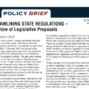 Streamlining State Regulations: A Review of State Legislative Proposals
